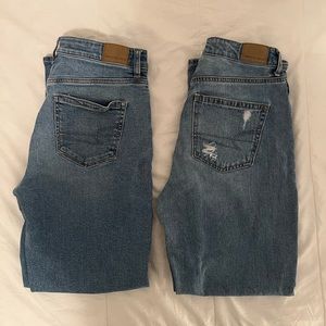 american eagle mom jeans bundle